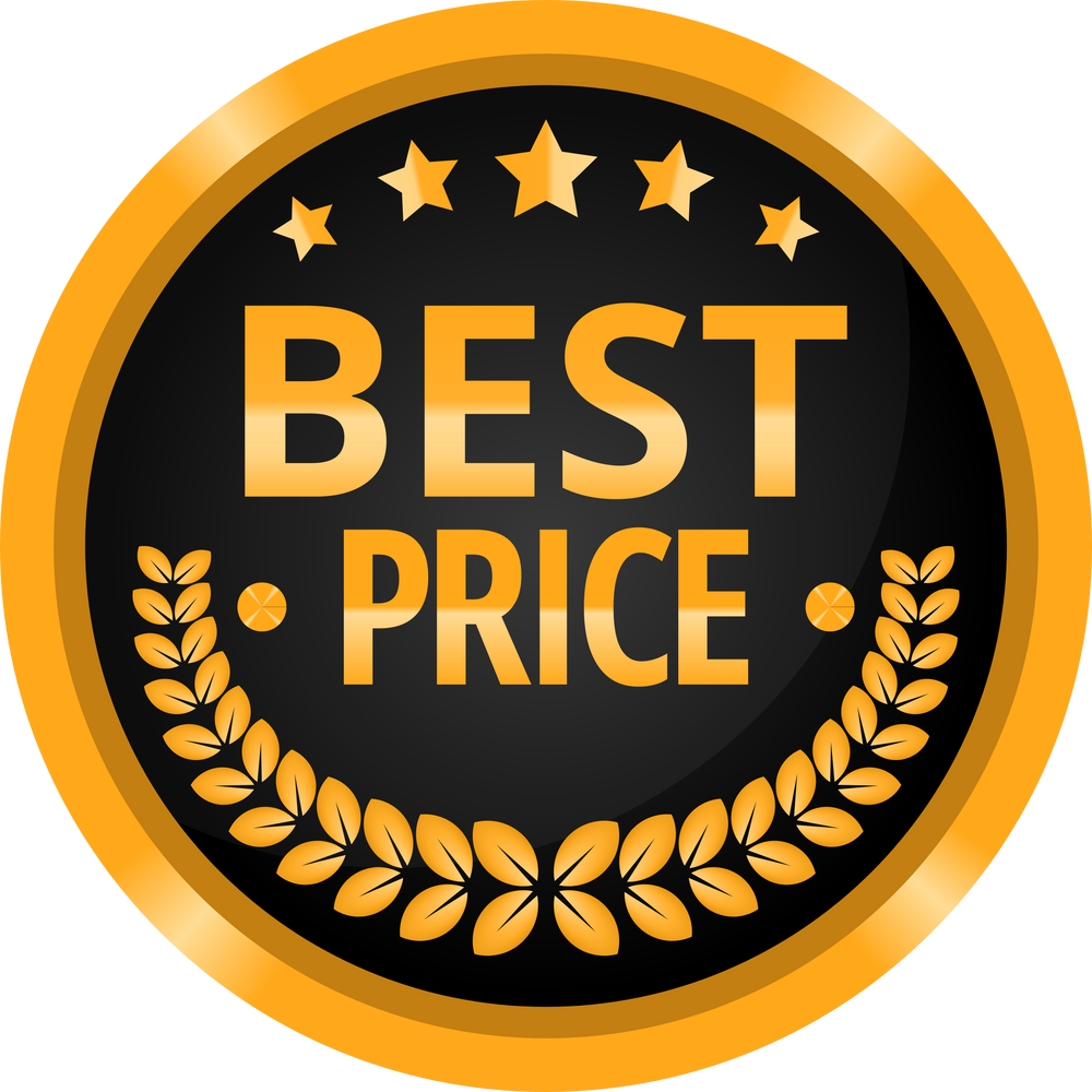 Best price golden badge